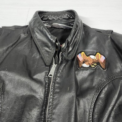 80sBROOKS LEATHER SPORTS WEAR ダブルライダースJK 80sBROOKS LEATHER SPORTS WEAR ダブルライダースJK