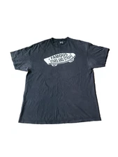 VTG Y2K Famous Stars & Straps Faded Black TShirt Mens XL Skateboard Skate Street