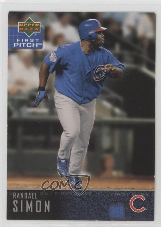 2004 Upper Deck First Pitch Randall Simon #175 1hb4