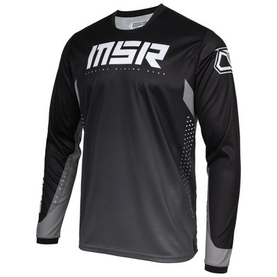 Msr  Axxis Proto Jersey - Black/Grey - Large - 216-165-0003