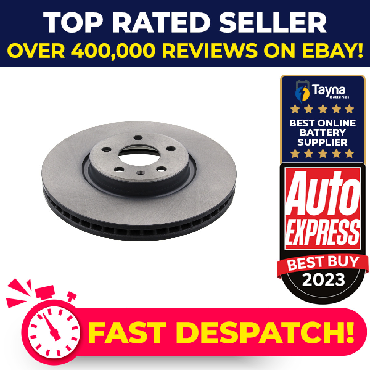 2x Brake Discs Pair Vented fits AUDI A4 B8 Front 11 to 15 319.8mm Set 8R0615301