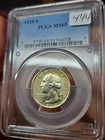 1935-S Washington Quarter PCGS MS65 Uncirculated 25C Toned Coin