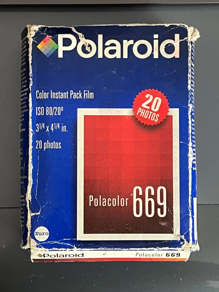 New Polaroid 669 Type Color Film - Dual Pack (20 exposures) 09/2002 Expiry - Image 3 of 4