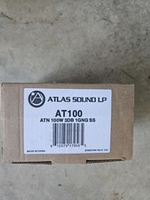 Atlas Sound AT100 - 100W Wall Mount Attenuator Volume Control , New