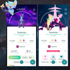 Fondo Toxtricity Gigamax Cielos Oscuros - Registrado o 30 Días de Comercio, Pokémon Go