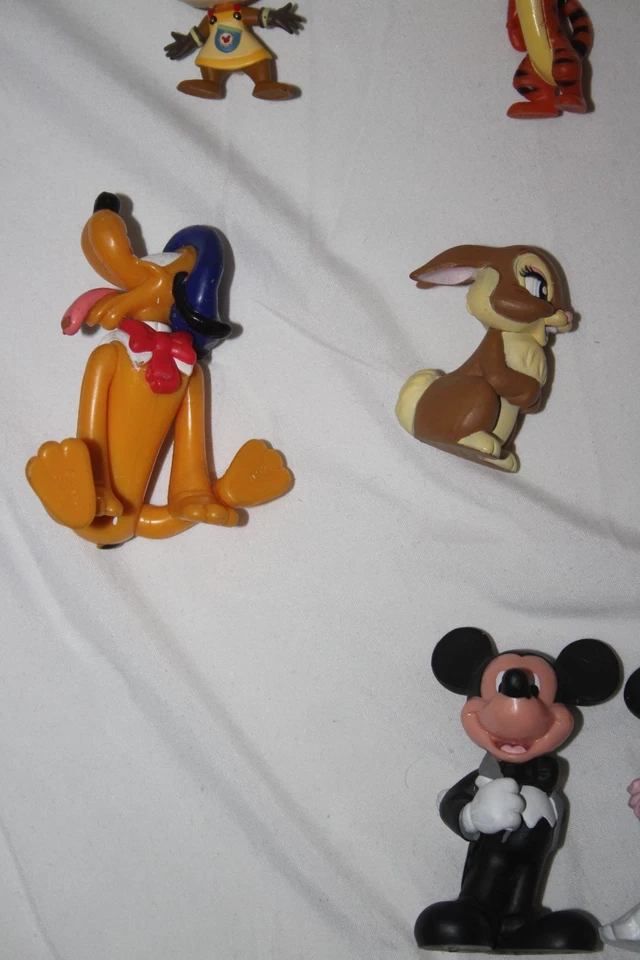 Disney персонаж фигурка лот из 15 Минни-Маус Гуфи Дональд Плуто Микки свадьбы - Изображение 4 из 4
