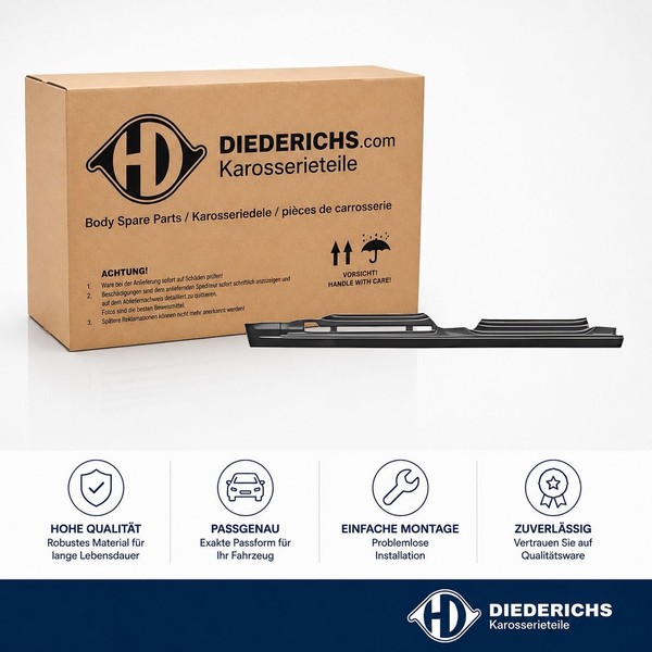 Einstiegblech Rechts Diederichs 9444062 FÜR VW-image