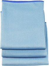 Microfiber Cleaning Towels 18x18 Large Multi-Purpose Wet Dry 3 Pack