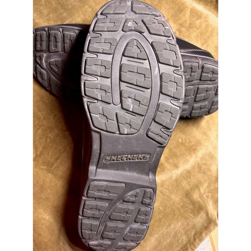 Skechers Relaxed Fit Segment The Search Herren Halbschuhe Schwarz Größe 10,5 Freizeit - Bild 5 von 6