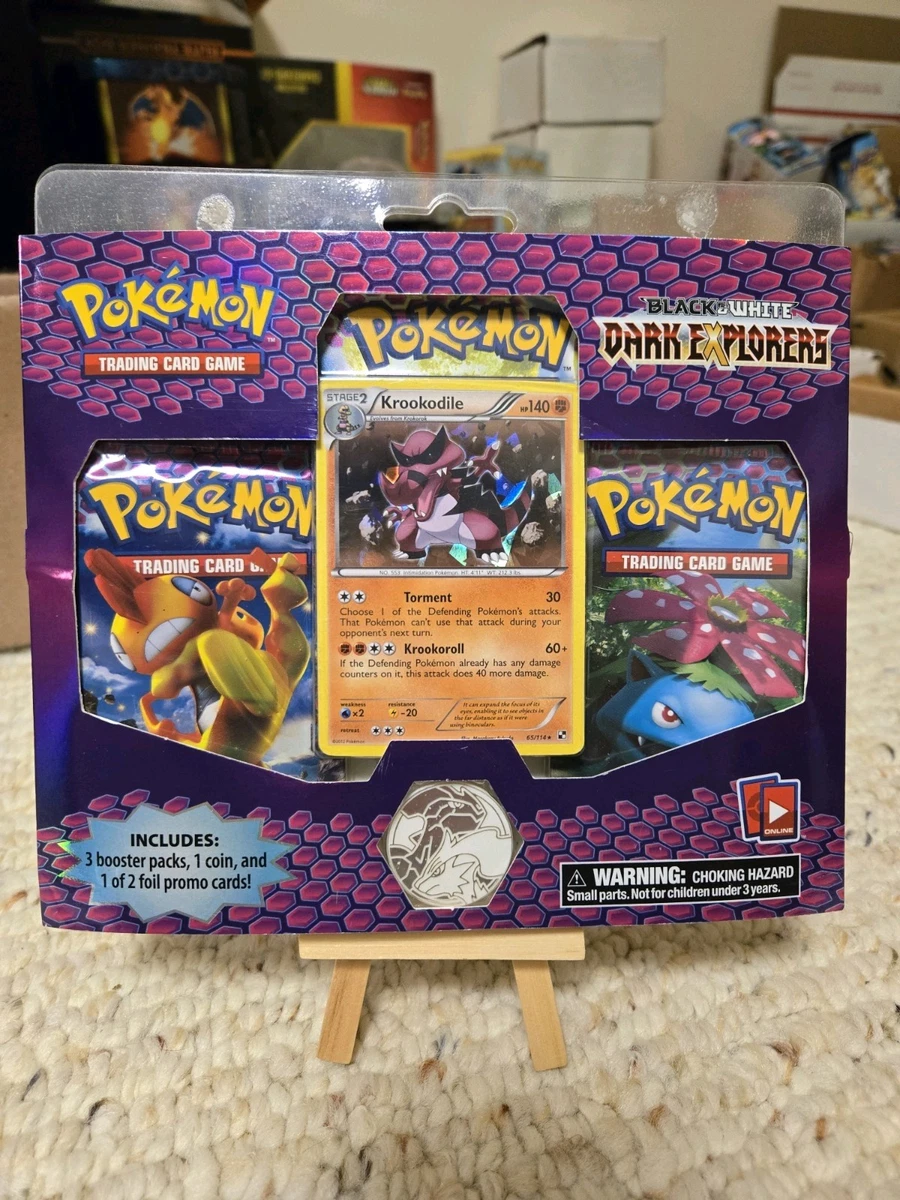 pokemon booster box dark explorers Black & White DARK EXPLORERS Empty Box [With Acrylic Case] main image 1