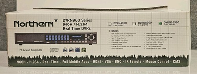 #ad Northern DVRN16960 16 Channel DVR 960H H.264 CCTV Security Recorder HDMI $79.99