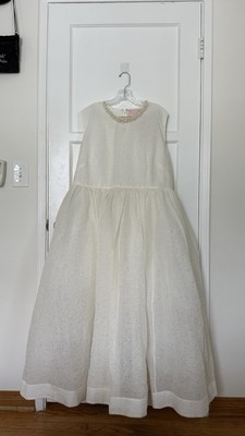 white eyelet maternity dress Angel Maternity Roxy Lace Baby Shower Dress
