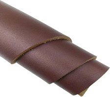 Premium Vegetable Tanned Leather Sheet, 3-4Mm Thick, Top Cowhide for Tooling and
