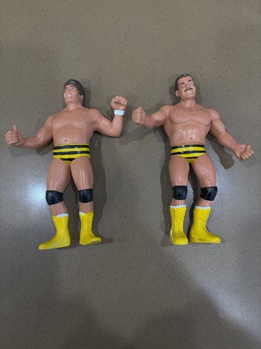 Killer Bees Tag Team - Vintage WWF LJN Wrestling F...