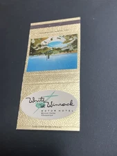 Vintage New Mexico Matchbook “White Winrock” Albuquerque