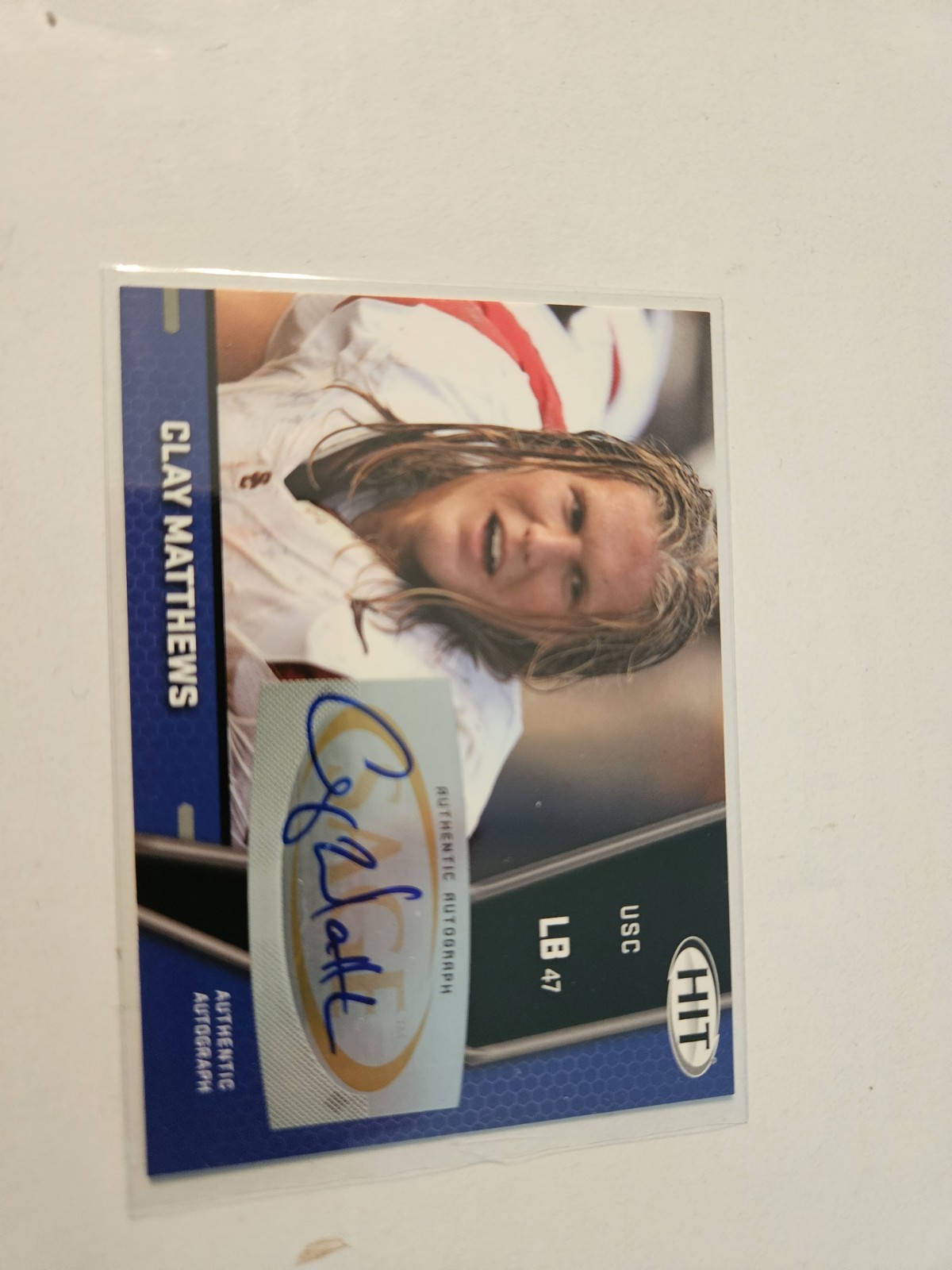 Clay Matthews SA-GE Hit Autographs #A47 Base