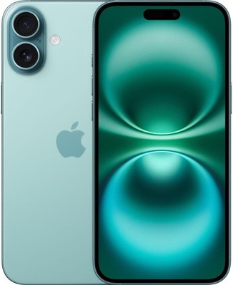 Apple iPhone 16 Plus IOS Smartphone 128GB Teal Blau Türkis Apple Refurbished
