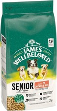 James Wellbeloved Dog Senior Hypoallergenic Dry Food Chicken and Rice 2 kg 6.24 per kilo