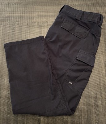 5.11 Tactical Taclite Pro Ripstop Faded Black Utility Cargo Pants Mens 40x30