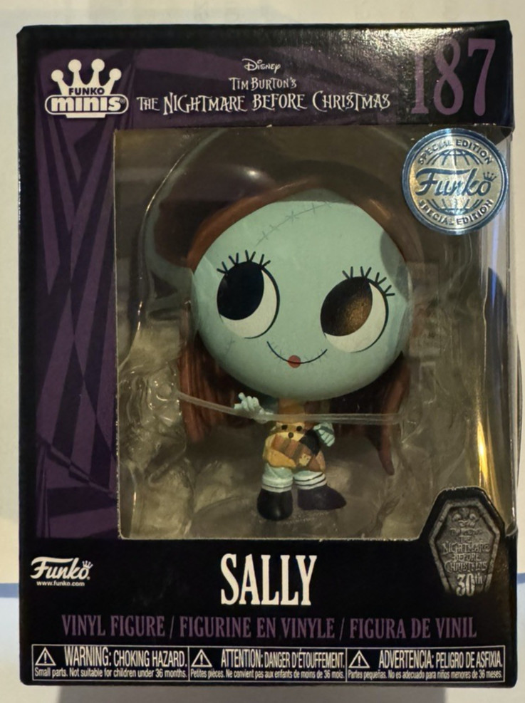 Pesadilla antes de Navidad - Sally funk pop 187 - Nuevo