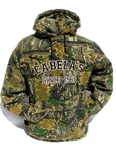 Cabela's Men's Seclusion 3D Athletic Heavyweight Sweatshirt Hunting Hoodie 2XL