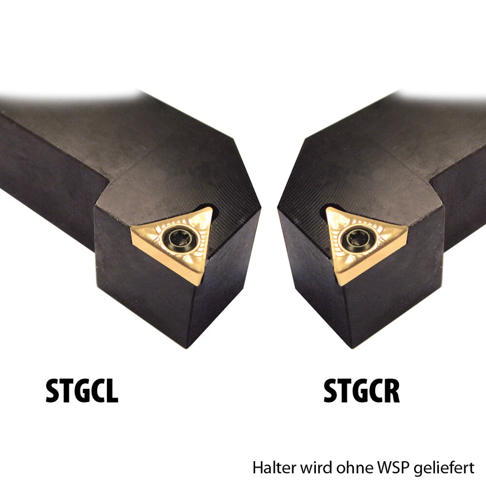 KOBRATOOLS Längs Drehstahl STGCR STGCL 8x8 , 1010, 1212, 1616, 2020, 2525 Klemmhalter