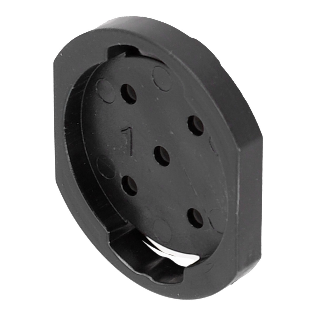Support De Rechange Pour Ordinateur Vélo Garmin Bryton - Nylon Noir, Base Fixe, 29x33 Mm, 12 G
