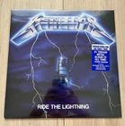 Metallica - Ride The Lightning - Blue Splatter Limited 40th Anniversary Vinyl LP