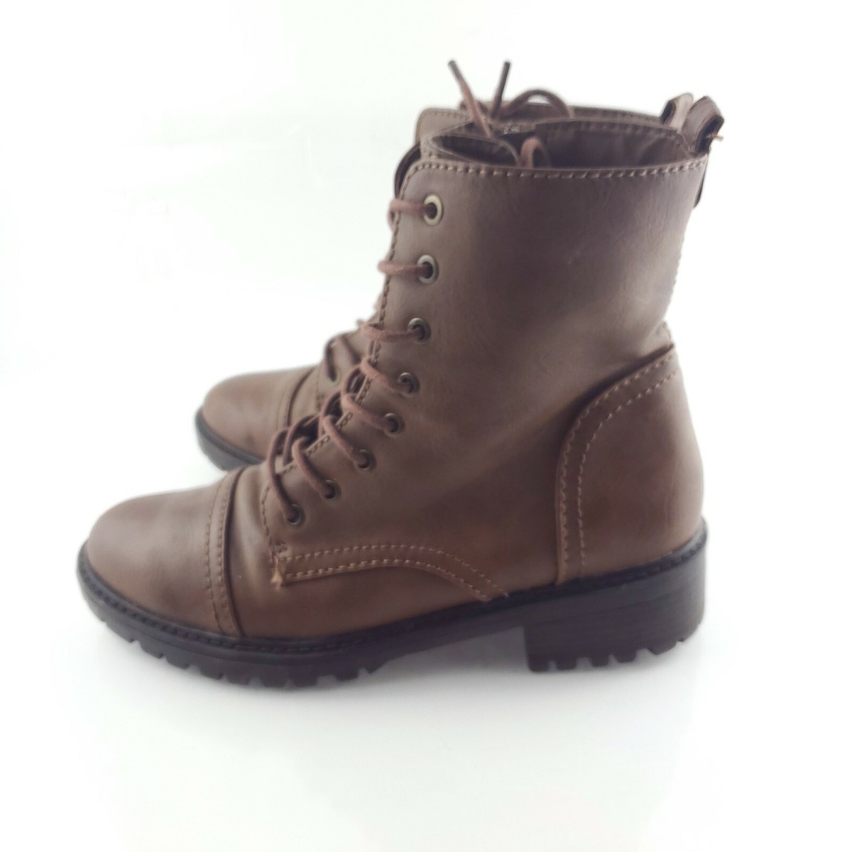 Arizona Jean Co Womens Queen Flat Heel Combat Boots Size 8 AriZona Boots for Women for sale | eBay main image 3