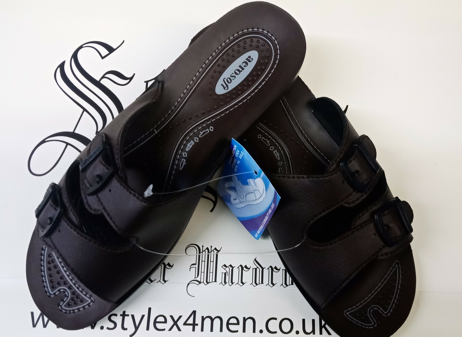 Aerosoft Ladies Sandals Orthopaedic Comfort Sandals Choice of Colours