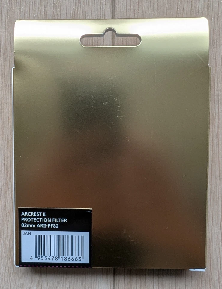 NIKON ARIIGL-PF82 [ARCREST II PROTECTION FILTER GOLD EDITION 82mm] NEW - Image 2 of 3
