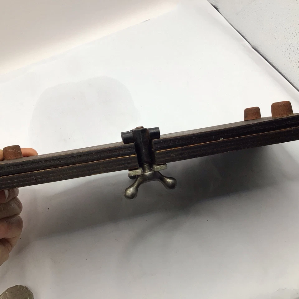 Vintage Wooden Tie Press - Inlaid Work - image 4 of 4