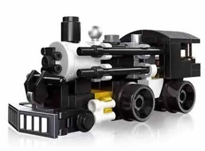 JIE STAR 92307-2 MINITRAIN CN 5700 Steam Locomotive 77 Piece Block Set