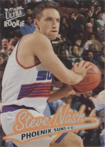 Steve Nash Rookie Card 1996-97 Topps Chrome #182 PSA 9 | eBay