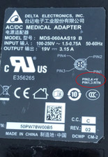 Genuine Delta MDS-060AAS19-B 19V 3.15A Power Supply Charger 4Pin