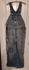 Vintage Liberty Bib Denim Overalls  Men's Size 36 X 26 Dungarees