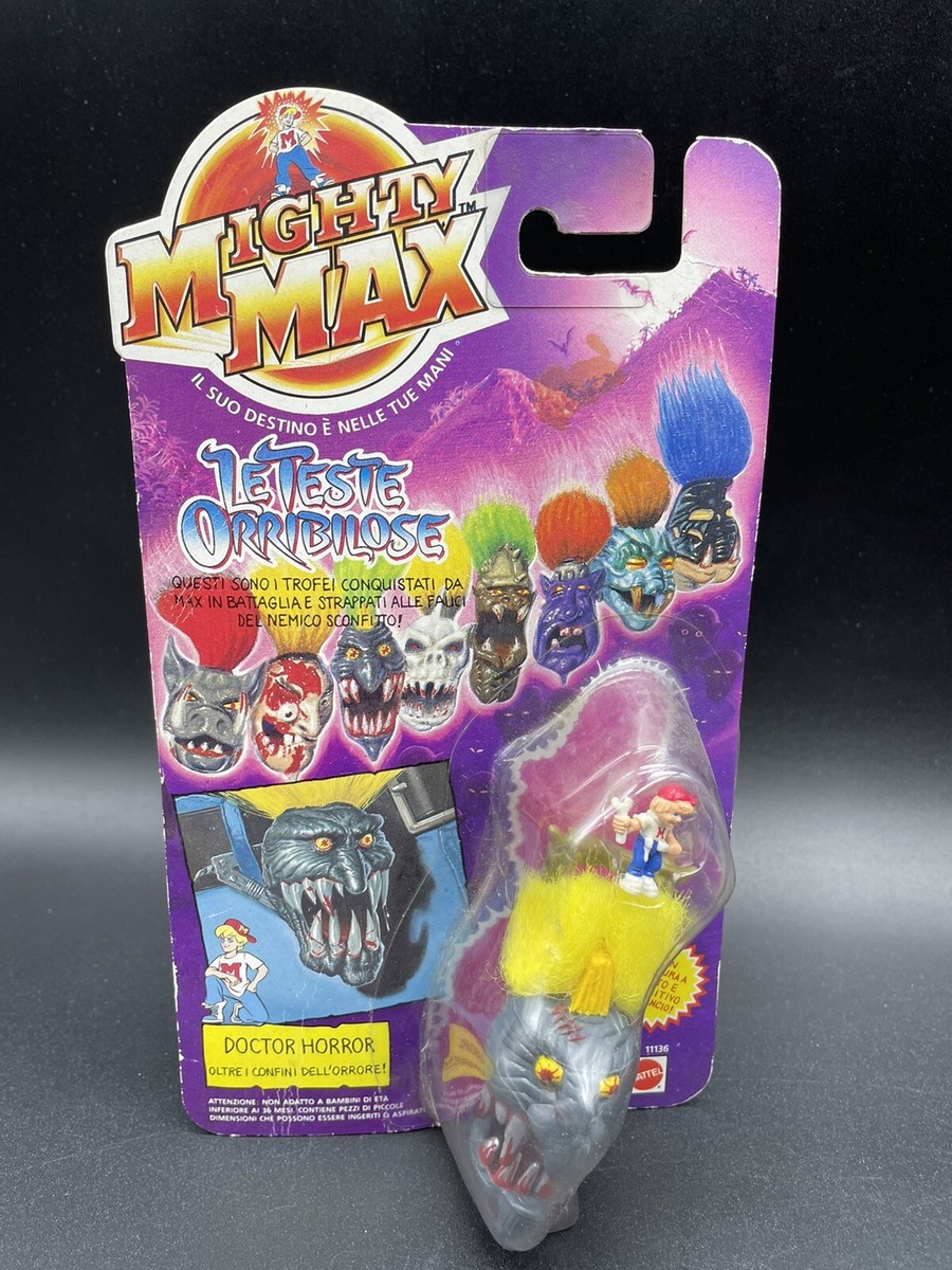 ビンテージ　マイティマックス　shrunken heads Brain Face Mighty Max : Shrunken Heads Wraptile / Brain Face MOC CASE