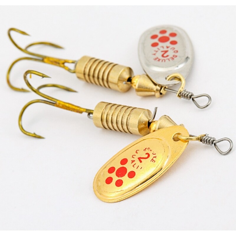 10Pcs Spinner Baits Set Fishing Lures Metal Baits Crankbait Fishing Accessories - Image 6