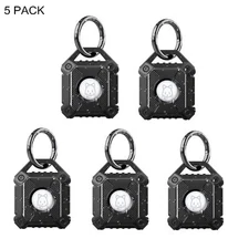 3/5 Pack Waterproof Airtag Holder Keychain Case Compatible Apple Air Tag Tracker
