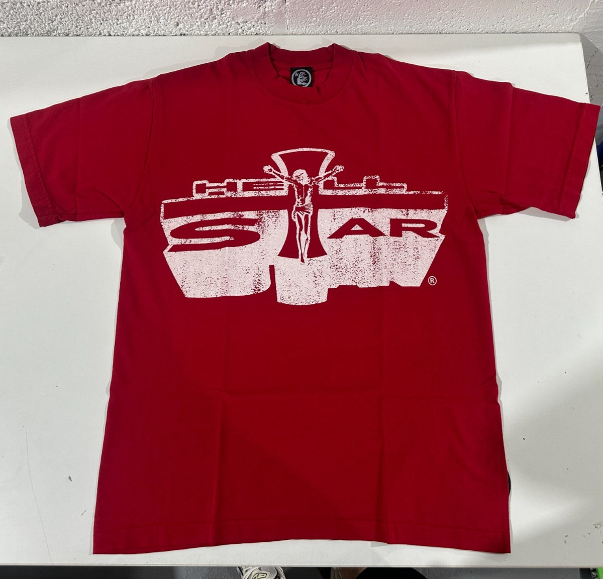 NEW Vintage Hellstar Studios Path To Paradise Graphic T-Shirt Red