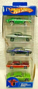 hot wheels muscle mania 5 pack