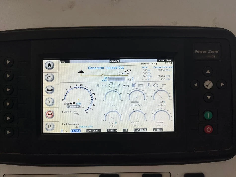 2015 Generac MMG25IF4 gerador diesel móvel 1301 horas - Imagem 4 de 4