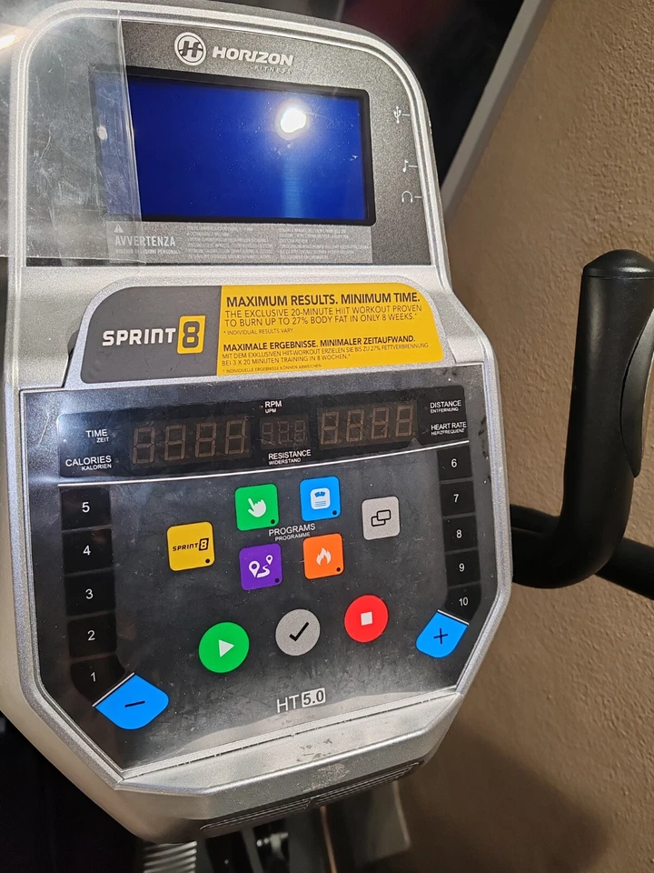 Horizon Peak trainer ellittica professional, total body, con vari programmi - Immagine 4 di 4