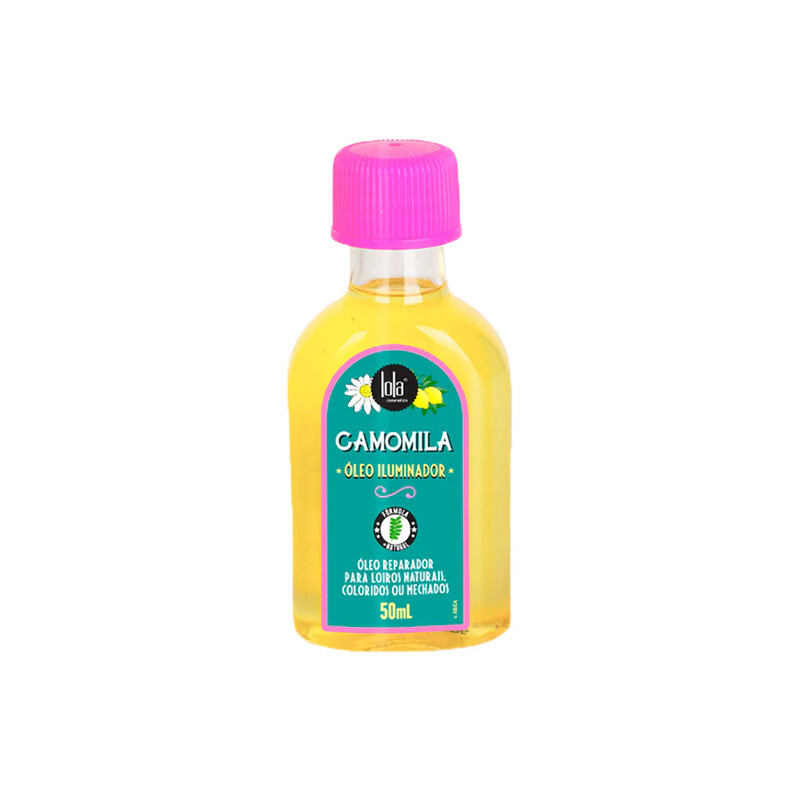 LOLA Pinga Camomilla Olio Illuminante 50ml - Protezione e Lucentezza Biondi