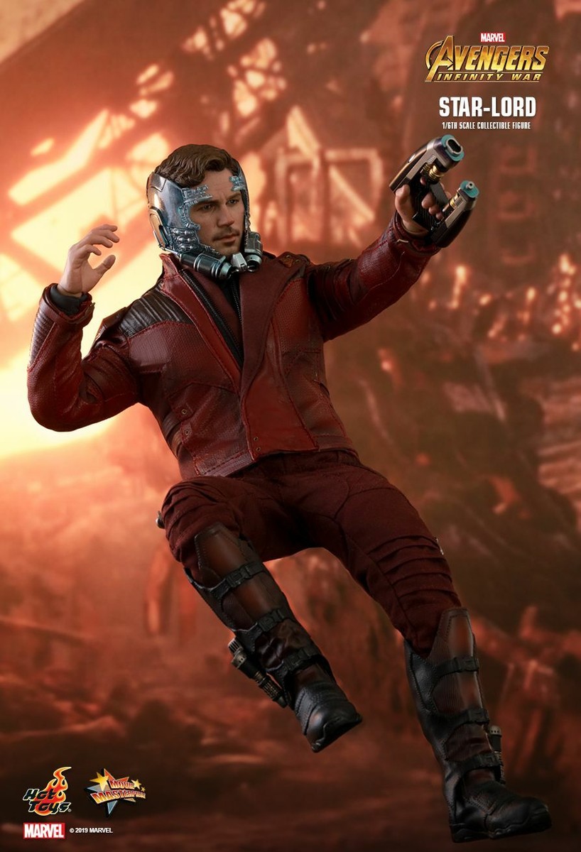 Ready! Hot Toys MMS539 Avengers Infinity War 1/6 Star-Lord