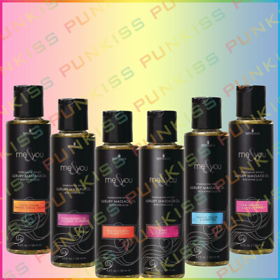 Me & You Pheromone Infused Couples Massage Oil Scented Attractant for Men Women