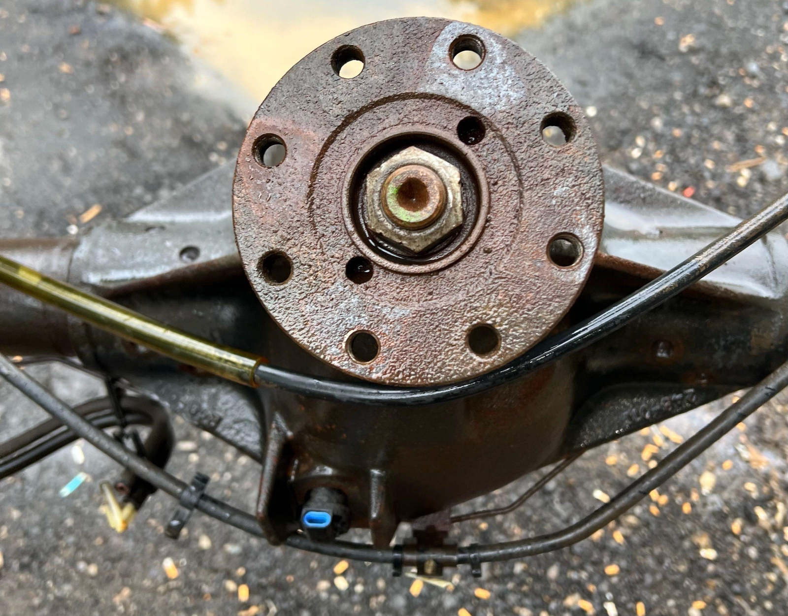 99 04 Ford E350 Rear Axle Assembly 9.75 Ring Gear Full Floating 3.55 Ratio eBay