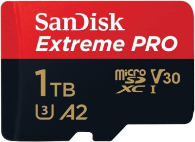 ●SDSQXA1-1T00-GN6MA [1TB] Sandisk 1TB Extreme PRO Micro SD MicroSDXC Memory Card