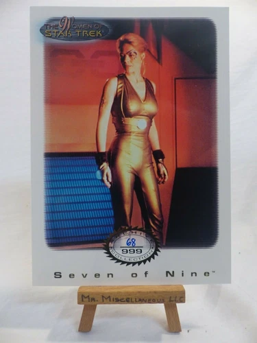 the women of Star Trek In Motion extension archive card S5 Seven of Nine 68/999