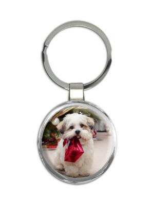 Gift Keychain : Shih Tzu Christmas Present Dog Funny Cute Pet